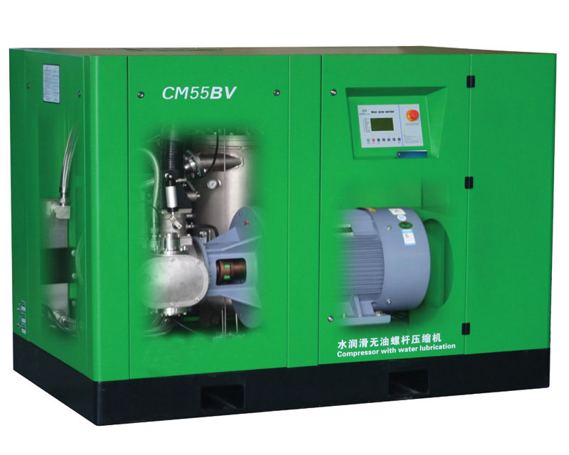 oil-free screw air compressors china